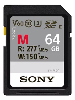 Cartão de memória Sony SF-M64 Series 64GB