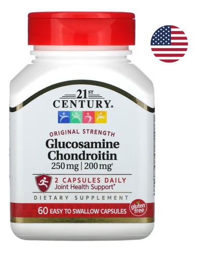 Glucosamina + Condroitina 60cap - Unidad a $990