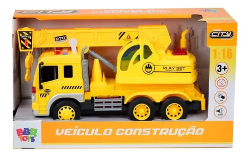 BRUTUS - SCANIA AMARELA DE CONTROLE REMOTO 1/14 