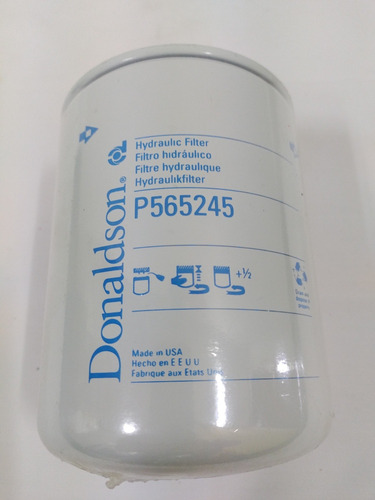 Filtro De Aceite Donaldson P565245 Para Motor Diesel 