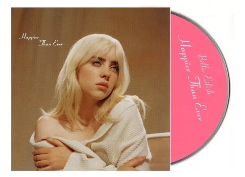 Billie Eilish - Happier Than Ever/Box Exclusive - Versão do álbum de edição limitada em CD