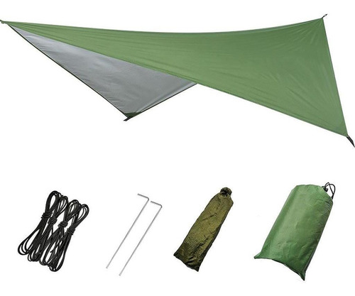 Tenda Resistente Lona Rede Capa Chuva Fly Area 3.22cm²