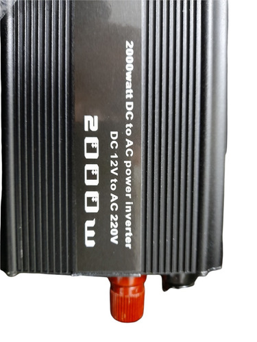 Imagen 8 de 10 de Inversor Convertidor 12v 220v 2000w Usb Cortes De Luz
