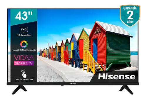 TV inteligente Hisense de 43 polegadas Fhd 43a4hv | MercadoLivre