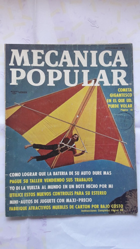 Revista Mecanica Popular Septiembre 1972 