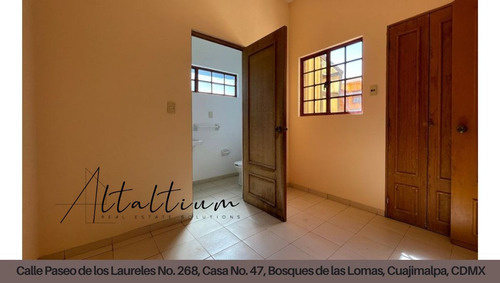Casa En Venta Calle Paseo De Los Laureles No. 268, Casa No. 47, Bosques De Las Lomas, Cuajimalpa, Cdmx. Vg5-di