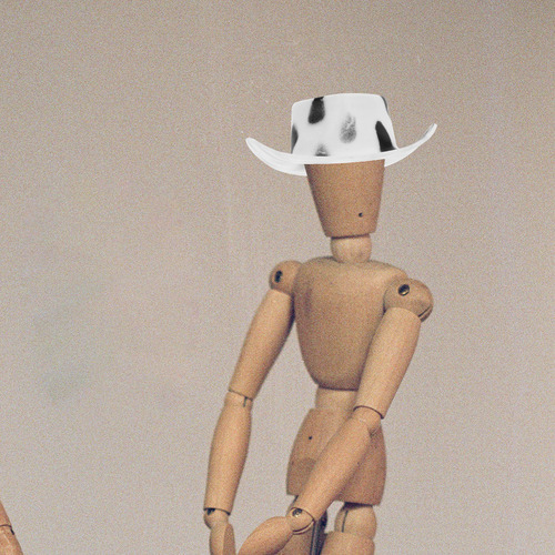 Sombrero De Vaquero De Plástico, Mini Sombrero De Vaquero, S