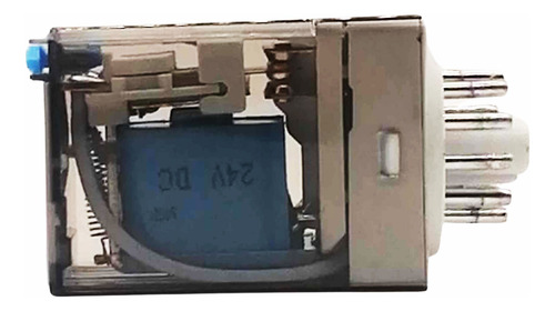 Rele Undecal 11pines Bobina 24vdc 3no + 3nc Con Base