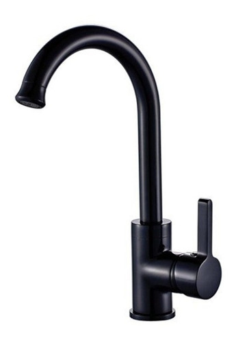 Grifo De Metal Negro Para Lavaplatos Marca Griven Agua Fria