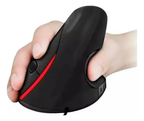 Mouse Vertical Ergonómico Cable Túnel Carpiano