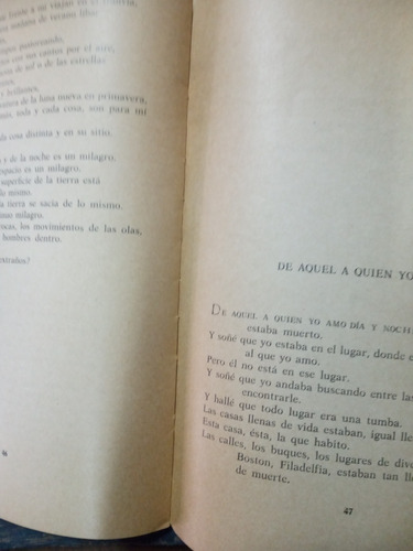 Walt Whitman. Poemas (Usado)