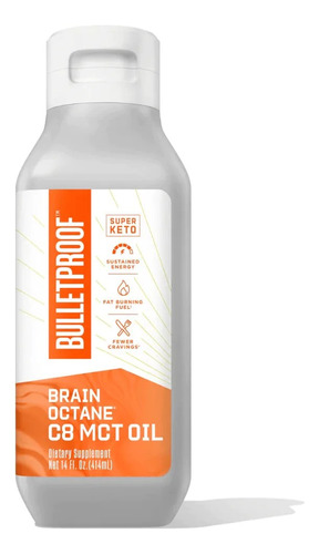 Bulletproof Coffee Mct Brain Octane Oil Ácido Caprílico Puro