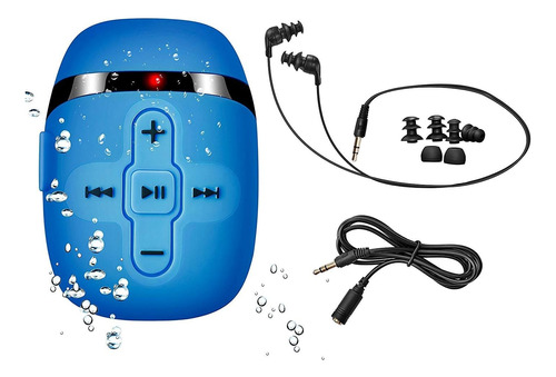 Mp3 Resistente Al Agua Con Audifonos - Piscina Factura !!