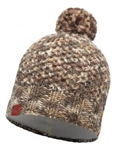 Gorro Knitted Y Polar Hat Margo Brown Buff Color: Arena
