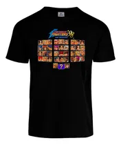 Comprar Playera King Of Fighters 98 Seleccion Personajes Kof Negra