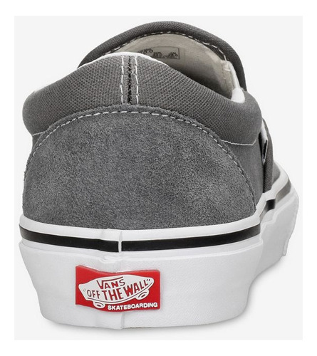 Tenis Vans Skate Slip-on (pewter White)