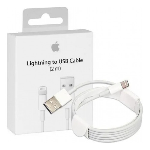 Cable Certificado iPhone 1 Metro Color Blanco