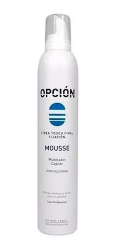 Mousse Modelador Capilar Opcion Salon 390 Ml Peluqueria