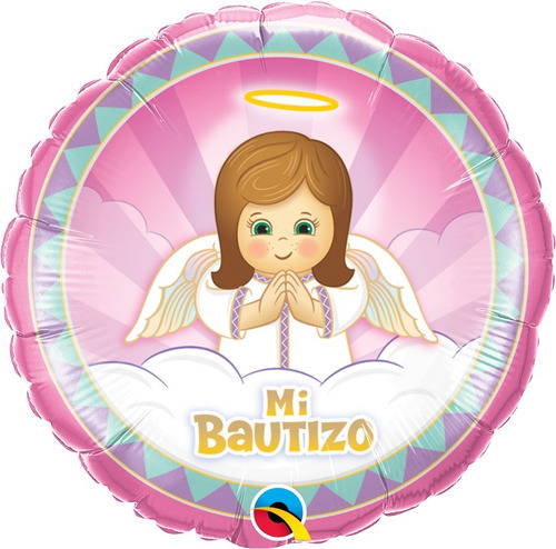 Globo Mi Bautizo Foil X 1 Qualatex-hcf