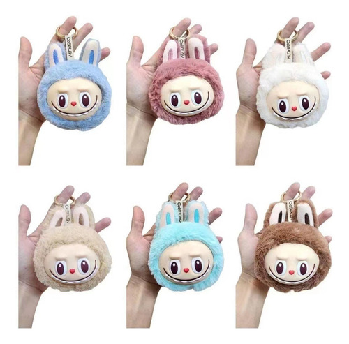Muñeca Labubu Monster Mysteries Con Llavero