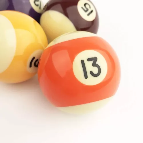 Jogo Bolas de Bilhar Snooker Sinuca 52mm 16 Peças Numeradas - Lojão dos  Esportes