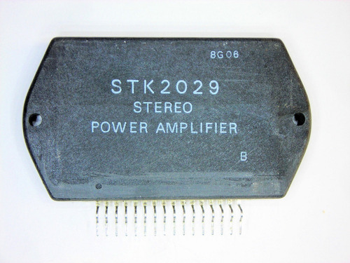 Circuito Amplificador Stk2029 2x25w 25v Power Amp 20khz 