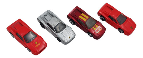 4 Hot Wheels Ferrari Testarossa De 1986 Sueltos Usados