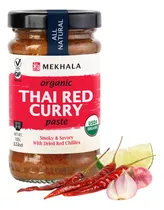 Comprar Pasta De Curry Roja Tailandesa Orgánica Sin Gluten 100 G