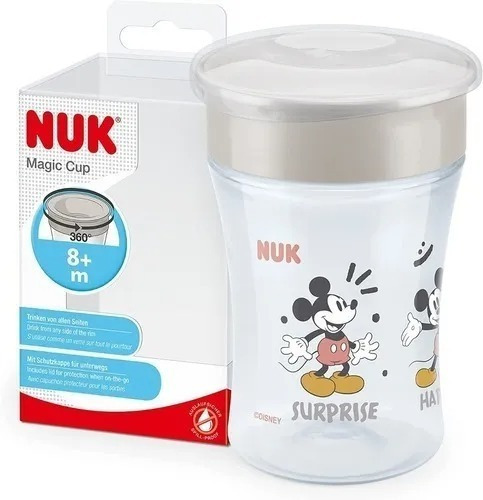 Vaso Nuk Magic Cup 360°  Antivuelco Disney Mickey O Minnie