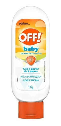 Repelente De Insetos Off Baby Em Gel 117g Acima De 3 Meses