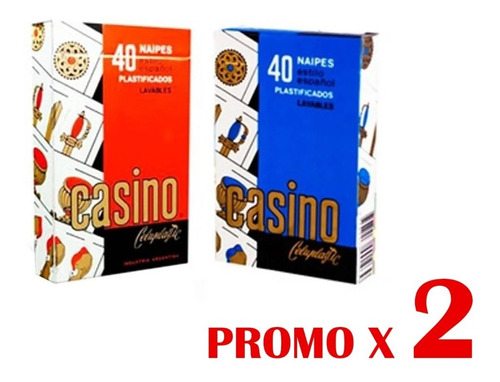 Casino Cartas Naipes 40 Plastificado Ventaxmayor  Kaosimport