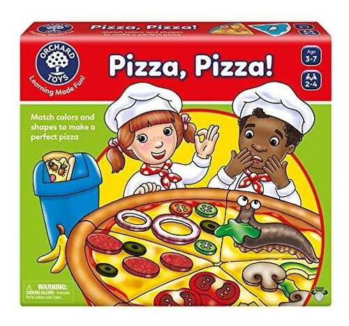 Juego De Pizza Y Pizza Orchard Toys Moose Games Match Colors