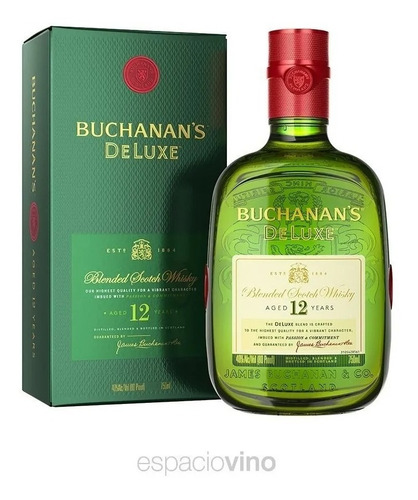 El Mejor Whisky Buchanas 12 Años 750 Ml Original 