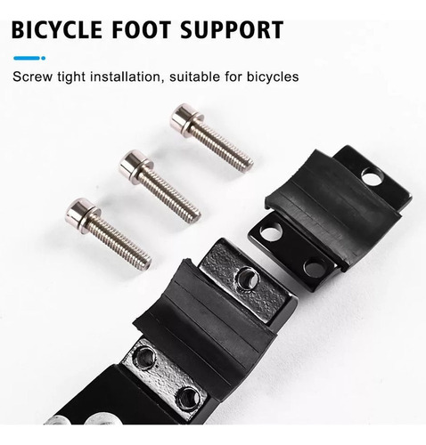 Suporte De Bicicleta Ajustável Em Liga Metálica