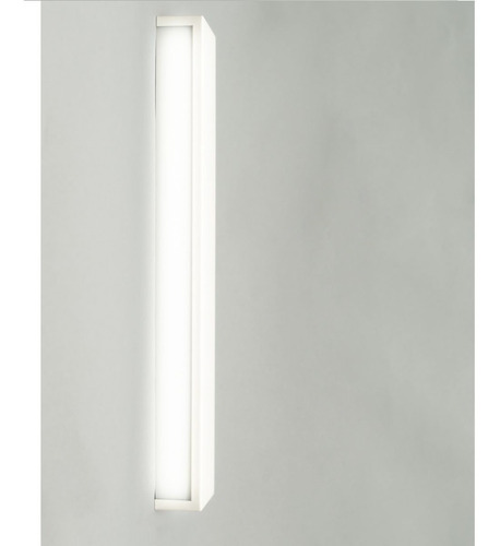 Luminaria De Pared Interior Led 50cm X 8cm 12w Blanca Backup