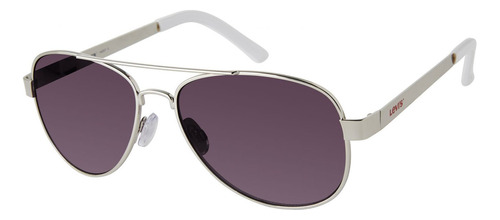 Lentes De Sol Levis X14057 Outlook Plateado Unisex