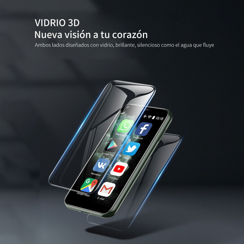 Teléfonos Inteligentes Android Baratos Xs11 Mini 3.0 En Ram 2gb Y Rom 16gb Verde