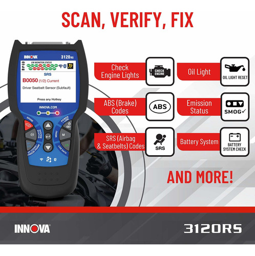 Escaner De Diagnóstico Automotriz Innova 3120rs