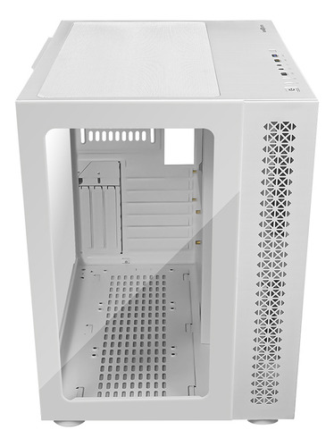 Gabinete Gamer Game Factor Csg700 Color Blanco
