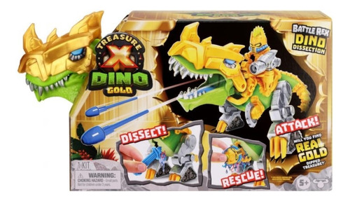 Moose Treasure X Dino Battle Rex Dino Dissection Juguete