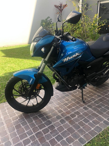 Moto Usada Hero Hunk 200r Con Abs 2019 4900kms Urquiza Motos