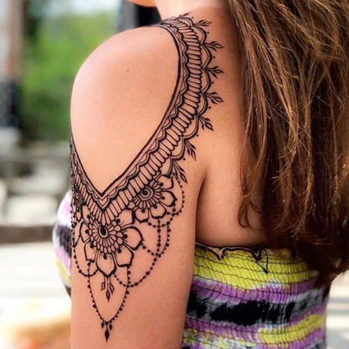 Henna Natural Tatuajes Temporales 2 Tubos Golecha A Escoger