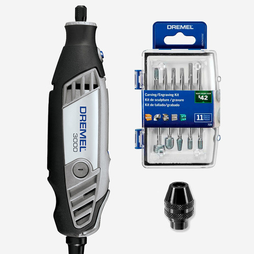 Micro Retífica 3000 Dremel Com Acessórios Frequência 50/60hz Potência 120 W 220v