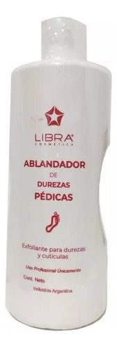 Ablandador Pedico Durezas Libra Cosmetica X 1000cc