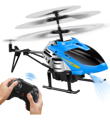 Helicóptero Rc Dolanus Modelo 3.5 Canales Con Led Y Giroscop Color