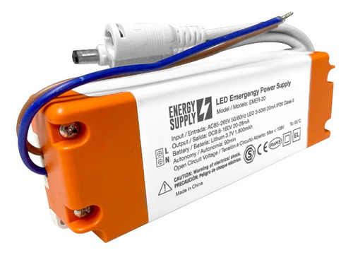 Pack 10 Kit De Emergencia Panel Led 3-50w 90-120 Min 85-265v