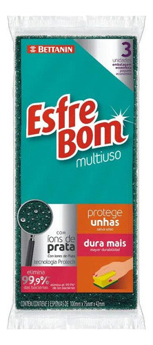 Esponja Protector De Uñas X 3 Esfrebom