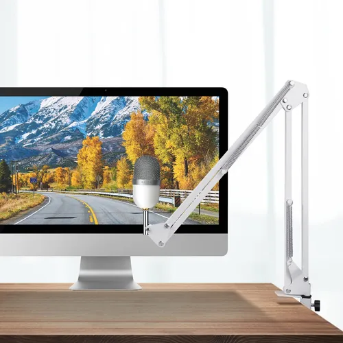 Soporte Para Micrófono Razer Seiren Mini Mic, Color Blanco