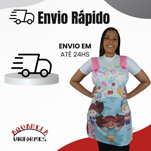 Avental Para Professores E Educação Infantil Planeta!