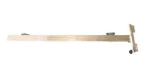 Comprar Gancho Soporte Para Riel 25 Cm Repisa Vidrio Ibm